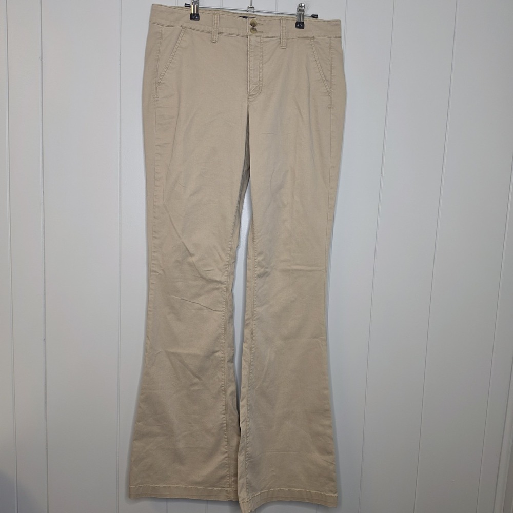 American Eagle Outfitters Stretch Artist Est 1977 Size 12 X-Long Flare Leg Pants